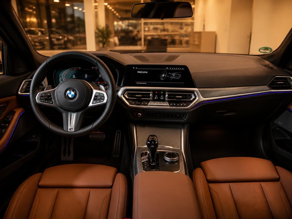 BMW 320d interiör
